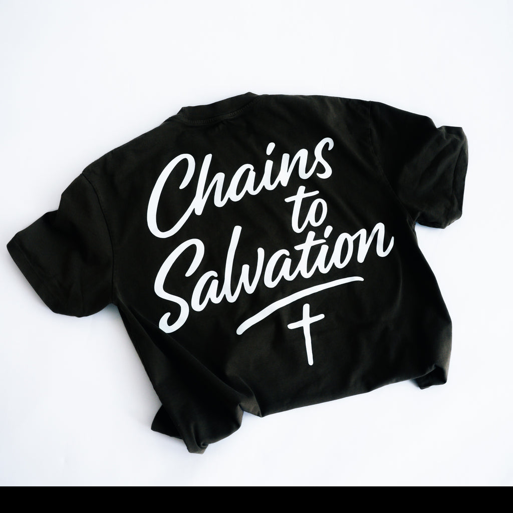 Black & White Jesus Won Heavyweight T-Shirt